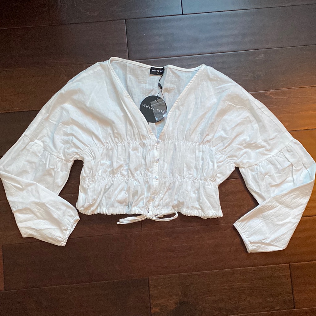 Brand New White Fox Shirt